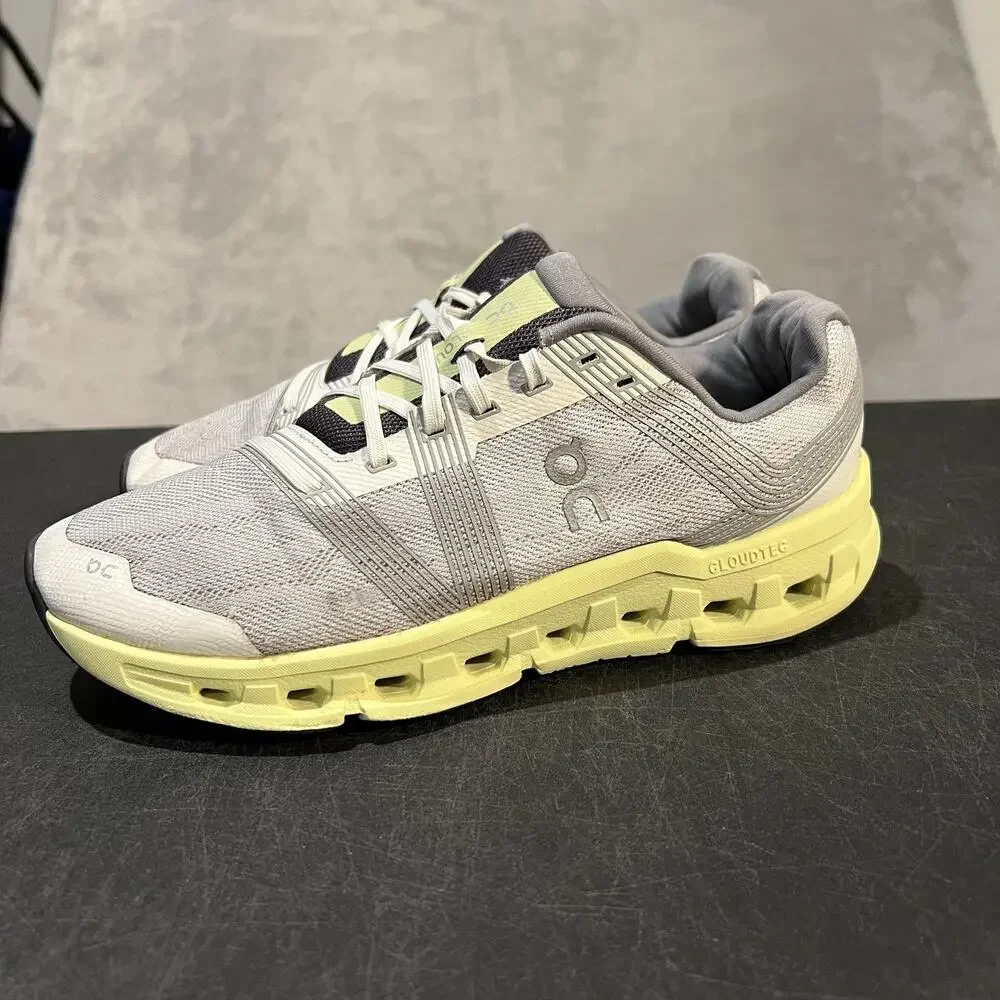 On Cloudgo CloudTec Running Shoes Womens 9.5 Frost Hay Sneakers Athletic